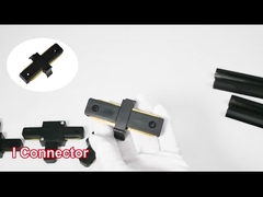 نظام السكك الحديدية لإضاءة المسار النحاسي للسقف 110-248 فولت 2 سلك إضاءة المسار