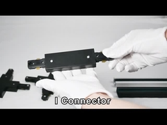 3 أسلاك ألومنيوم كشافات سكة حديدية تجارية شريط أبيض