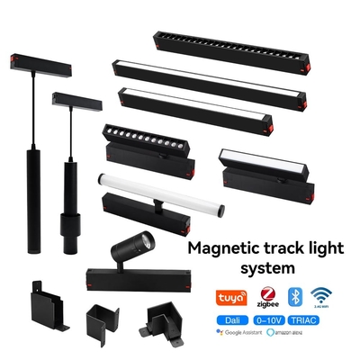 زيغبي تويا التحكم الذكي ضوء المسار المغناطيسي 10W 20W LED floodlight