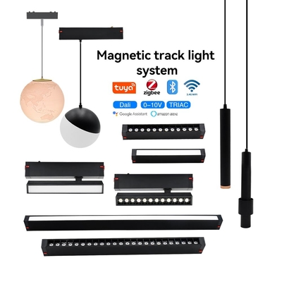 مغناطيسي 10W 20W LED Pendant Light غرفة المعيشة المنزل بدون إضاءة الضوء الرئيسي