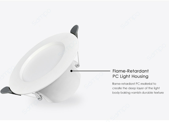9W 12W LED راحة النازل 4000K 6000K مربع الإضاءة راحة التحديثية