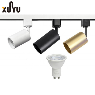 قابل للتعديل 80LM / W Mr16 تركيبات الإضاءة المسار 55 * 80 مم ألوان Oem