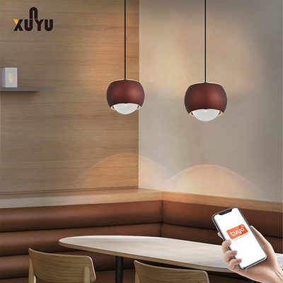 XUNYU LED قلادة الخفيفة 8W 6000K المجال قلادة تركيبات الإضاءة
