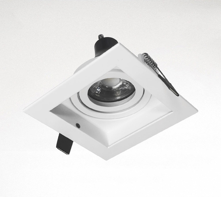السقف النازل Mr16 LED الإسكان يموت يلقي الألومنيوم الإطار ضوء مربع