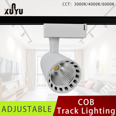 مصباح المسار LED التجاري 6000k Cob Led Track Lighting