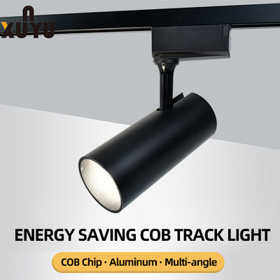 3000K / 4000K / 5000K LED ضوء المسار ضوء المسار COB المثبتة على السطح
