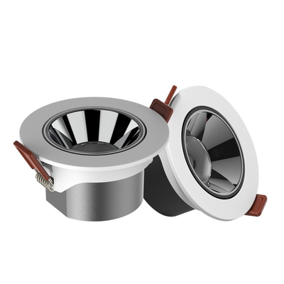 OEM Dimmable LED Downlight 7W / 12W أبيض دافئ يعتم أدى النازل