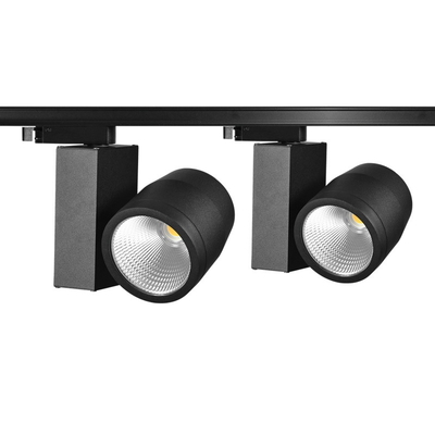 3000k / 4000k / 6000k متجر لبيع الملابس Track COB Spotlight 25w