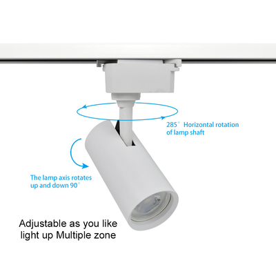 متجر لبيع الملابس ، مركز تسوق ، قاعة المعارض GU10 Mr16 Track Light Housing