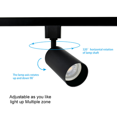 Mr16 Spotlight Shop مثبتة على السطح لغرفة المعيشة المنزلية Gu10 إسكان إضاءة المسار