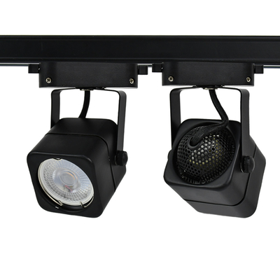 الصفحة الرئيسية متجر لبيع الملابس التجارية Gu10 Track Spot Light ، 6W Square Track Light