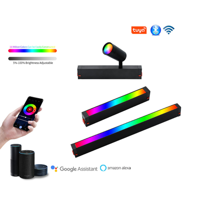 مصباح كشاف LED عالي الجهد للتحكم في التطبيقات الذكية Rgb 8W 16W LED
