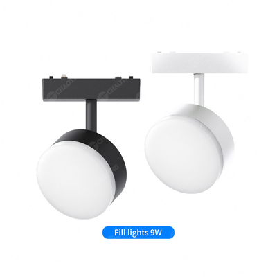 IP20 مقناطيسية مصباح LED 9W أسود ملء الضوء ديكور المنزل دون الضوء الرئيسي